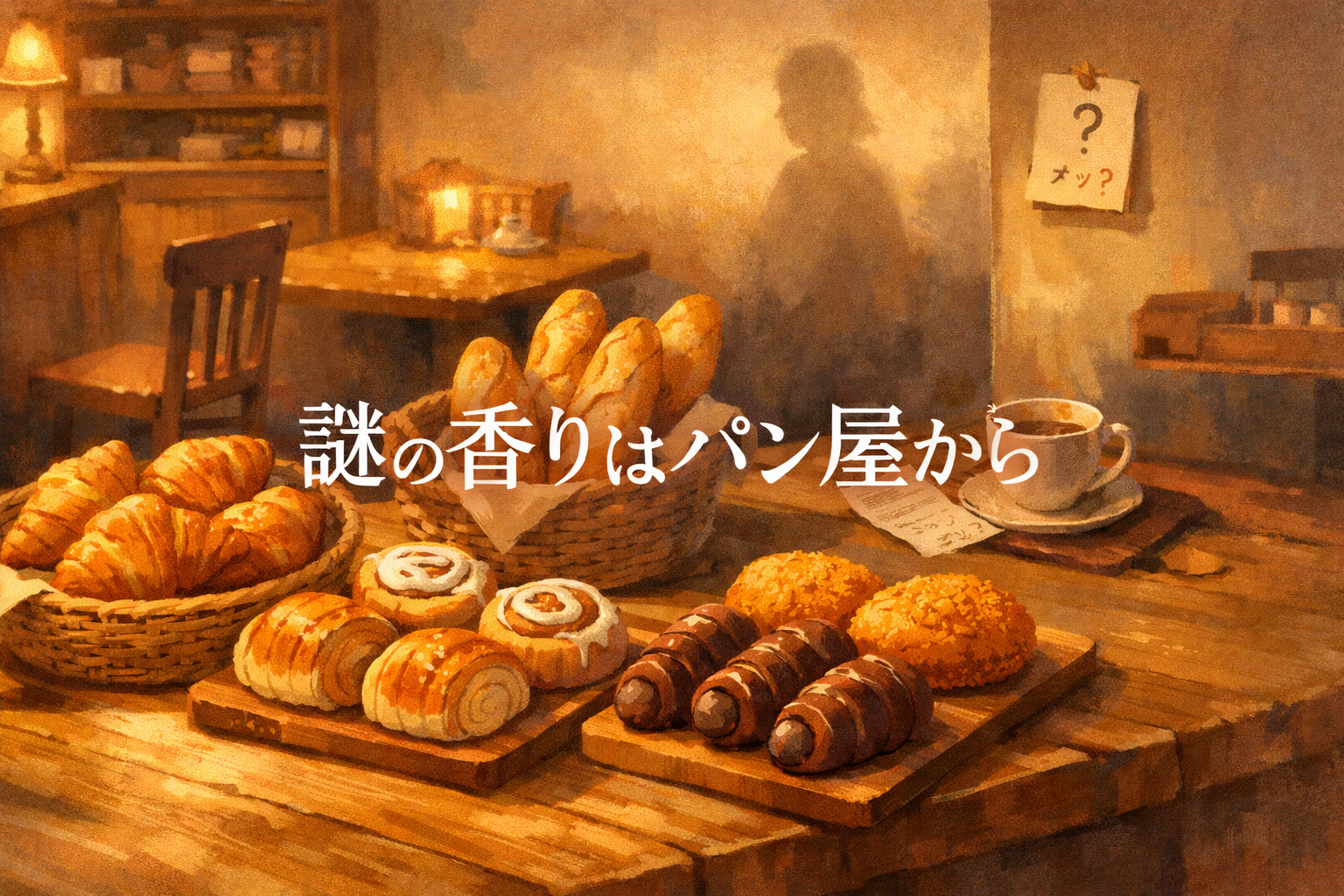 謎の香りはパン屋から